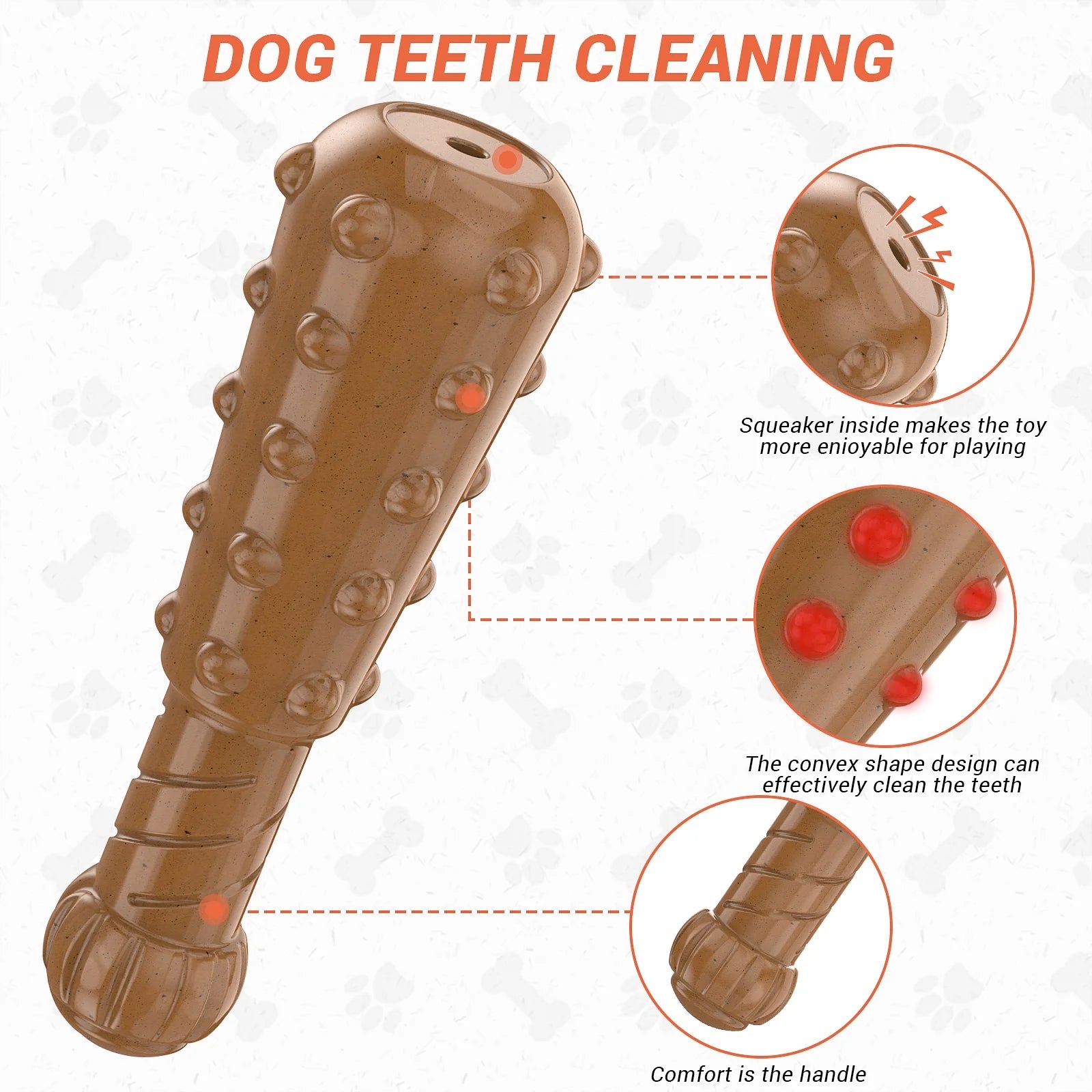 Dog Chew Toys for Aggressive Chewers Large Breed, Baseball Indestructible Tough Durable Non-Toxic Dog Toys for Medium Large Dogs