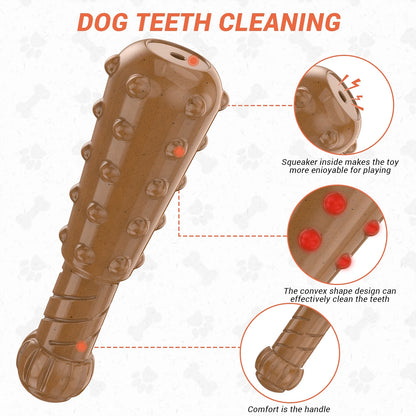 Dog Chew Toys for Aggressive Chewers Large Breed, Baseball Indestructible Tough Durable Non-Toxic Dog Toys for Medium Large Dogs