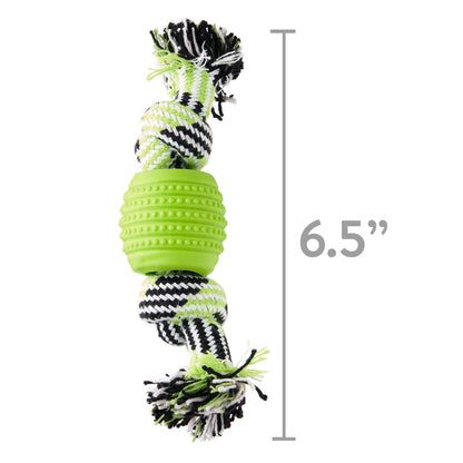 Double Dental Dog Rope Toy, Small, Chew Level 1, 1 Pack