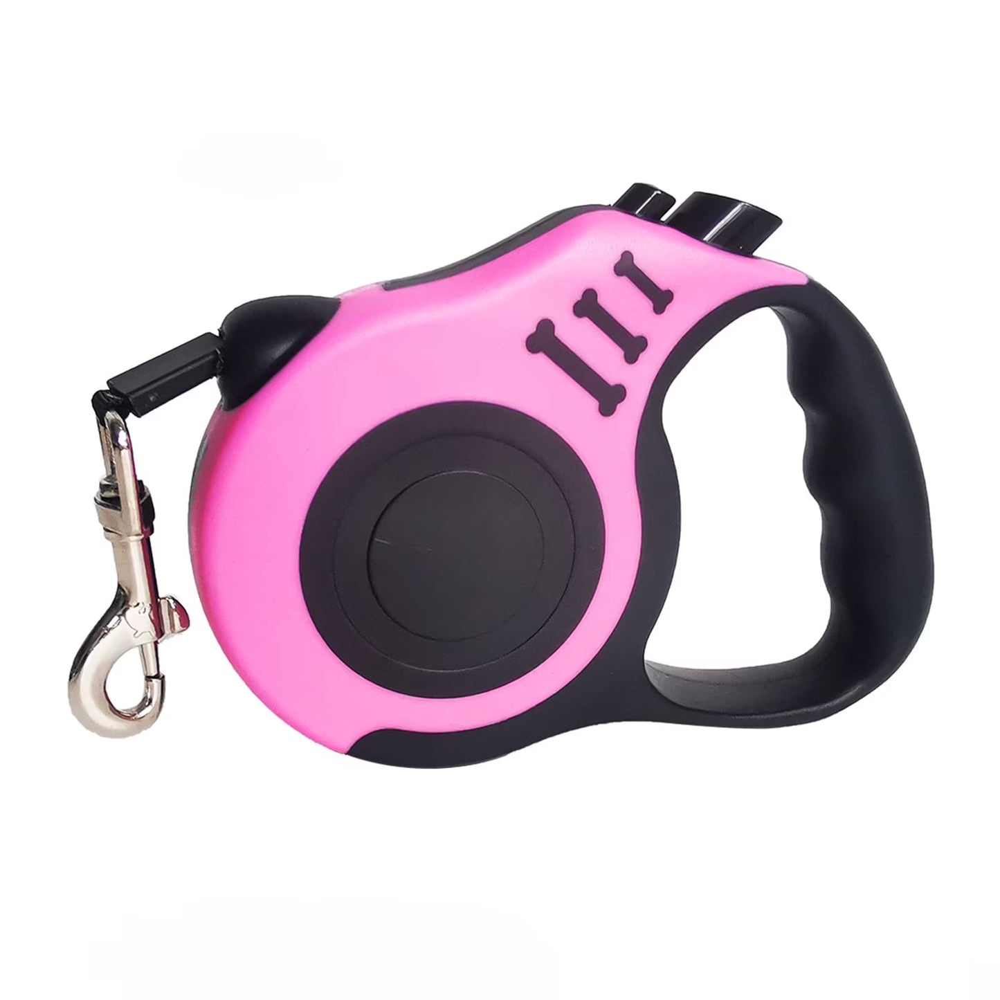 Retractable Dog Leash, 10/16Ftpet Walking Leash with Anti-Slip Handle, Strong Nylon Tape, Tangle-Free, One-Handed One Button Lock & Release, Suitable for Small Medium Dog Cat